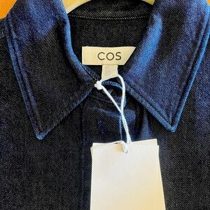 COS NWT Denim Shirtdress Size:2